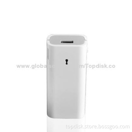 Dual-USB Port Power Bank with Wi-Fi Router for Mobile Phones, iPad and More